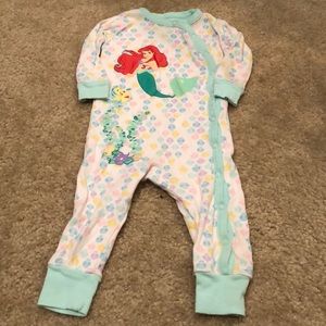 Disney Ariel pajama 9-12m